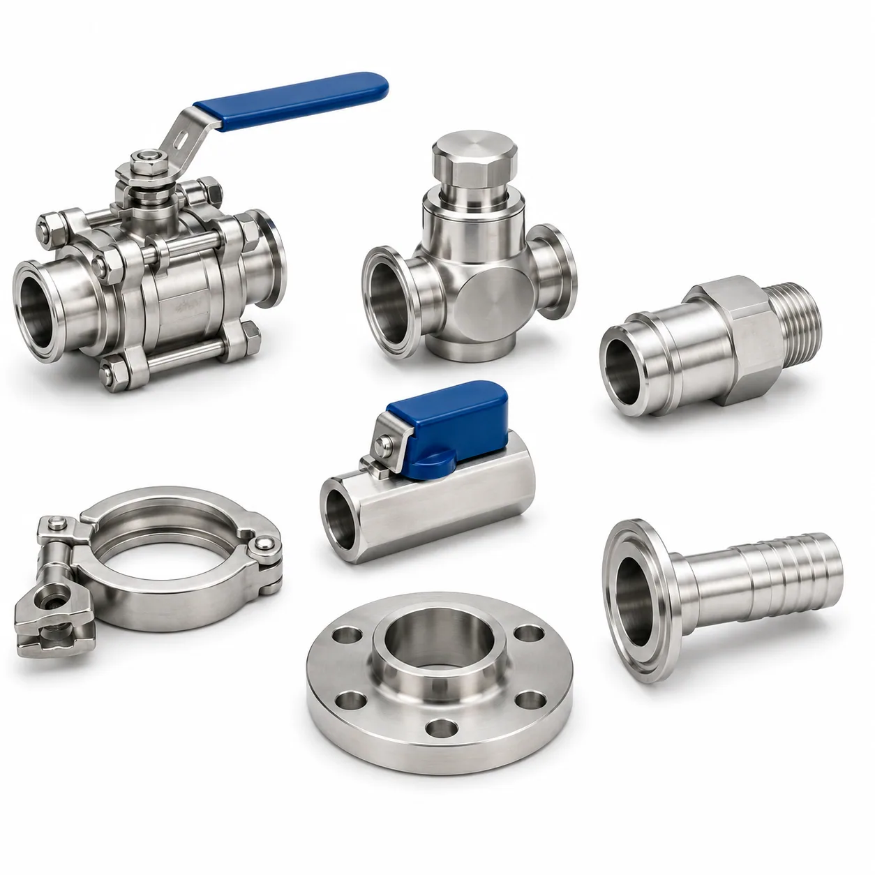 Quick disconnect coupling set for liquid cooling