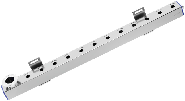 distribution mounted stainless manifold assembly