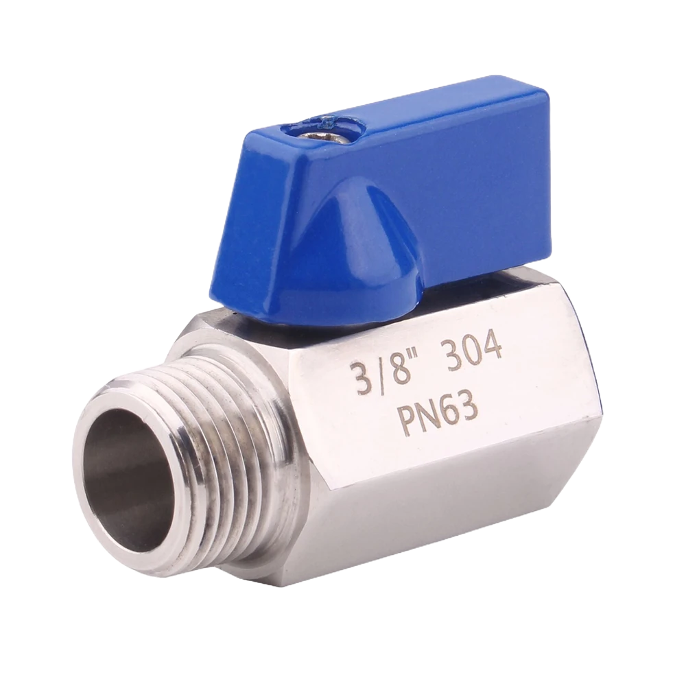 Female × Male Mini Ball Valve