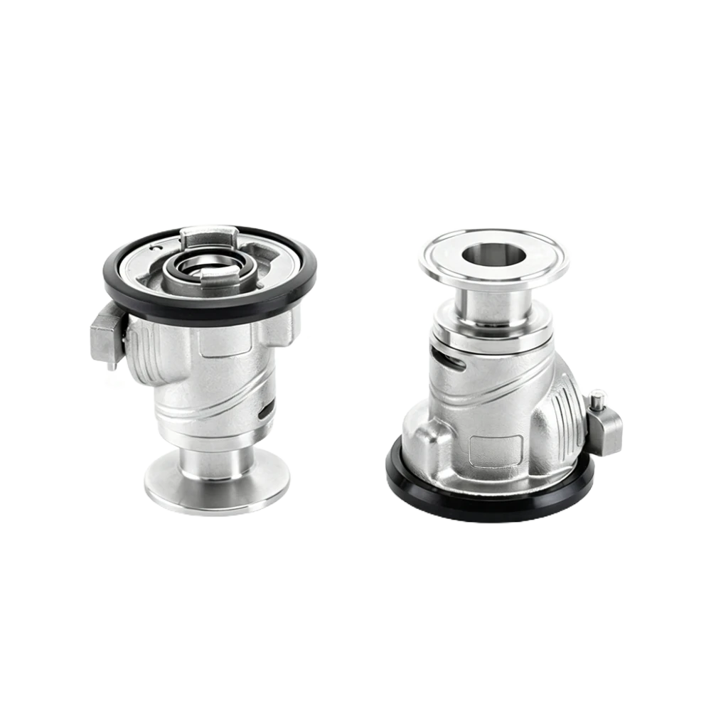 Full-Flow Dry-Break Coupling