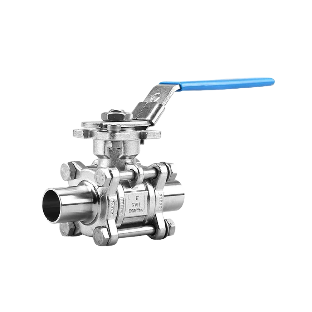 Encapsulated Three-Piece Weld-End Ball Valve