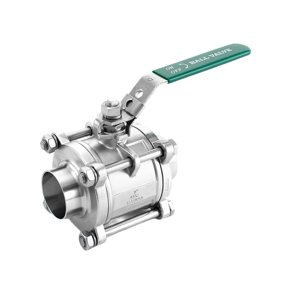 Three-Piece Weld-End Ball Valve